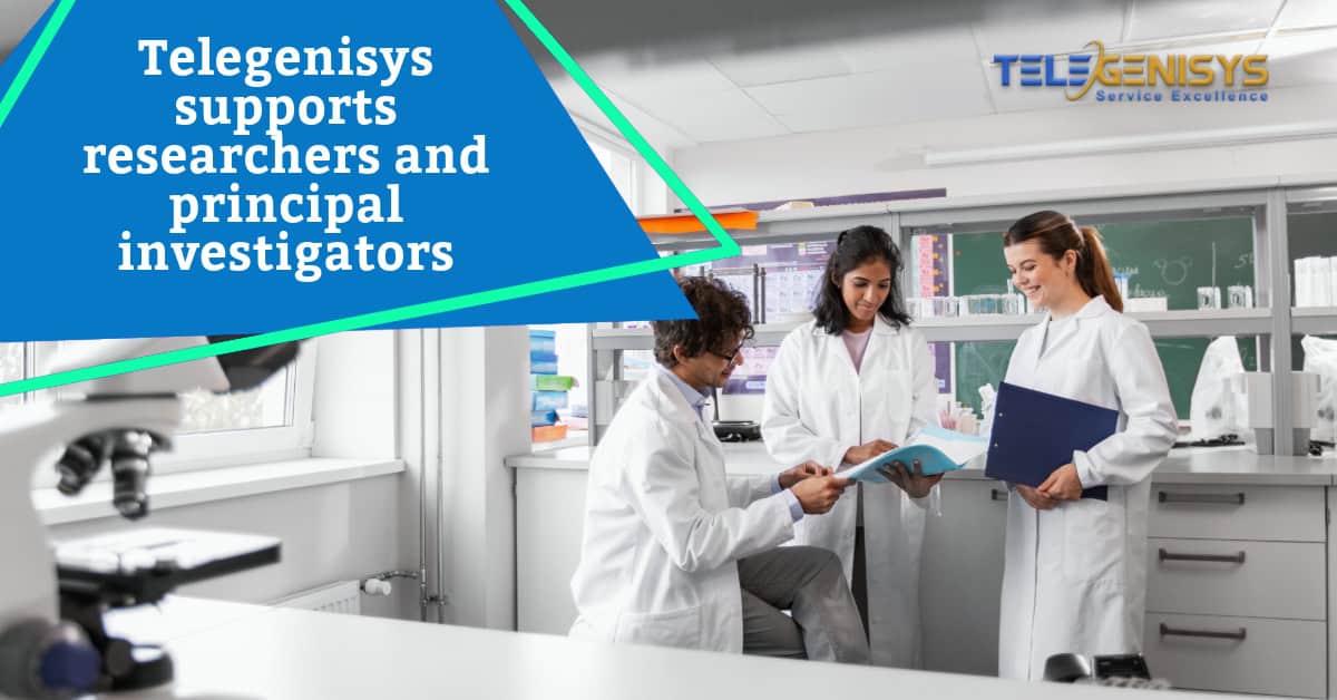 Telegenisys supports researchers and principal investigators